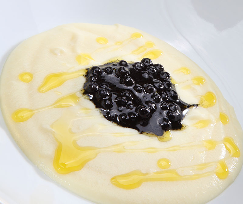 Caviar & Potato Cream