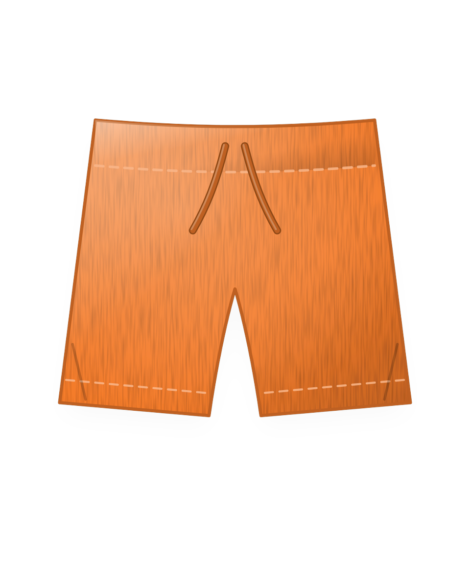 Cala Linen Short in Apricot