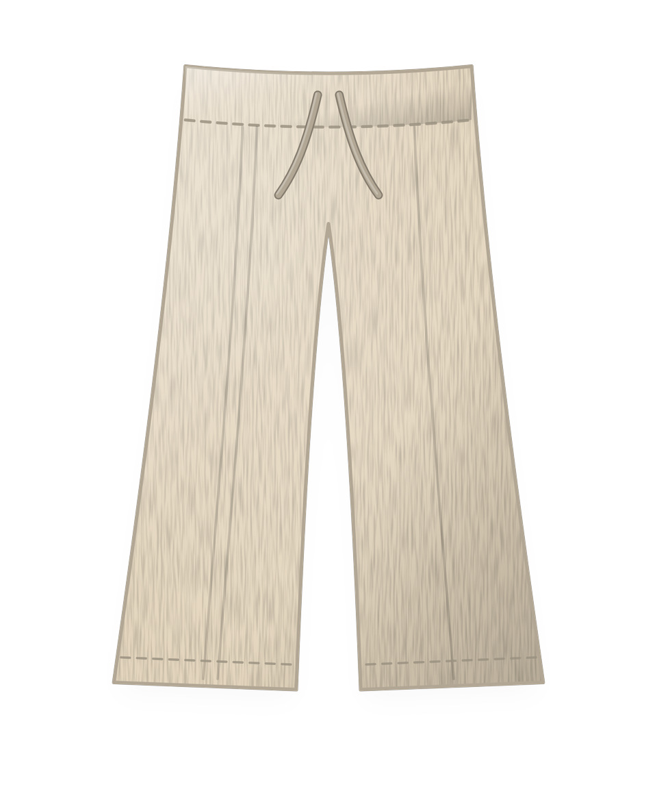 Paloma Linen Trouser in Natural Linen
