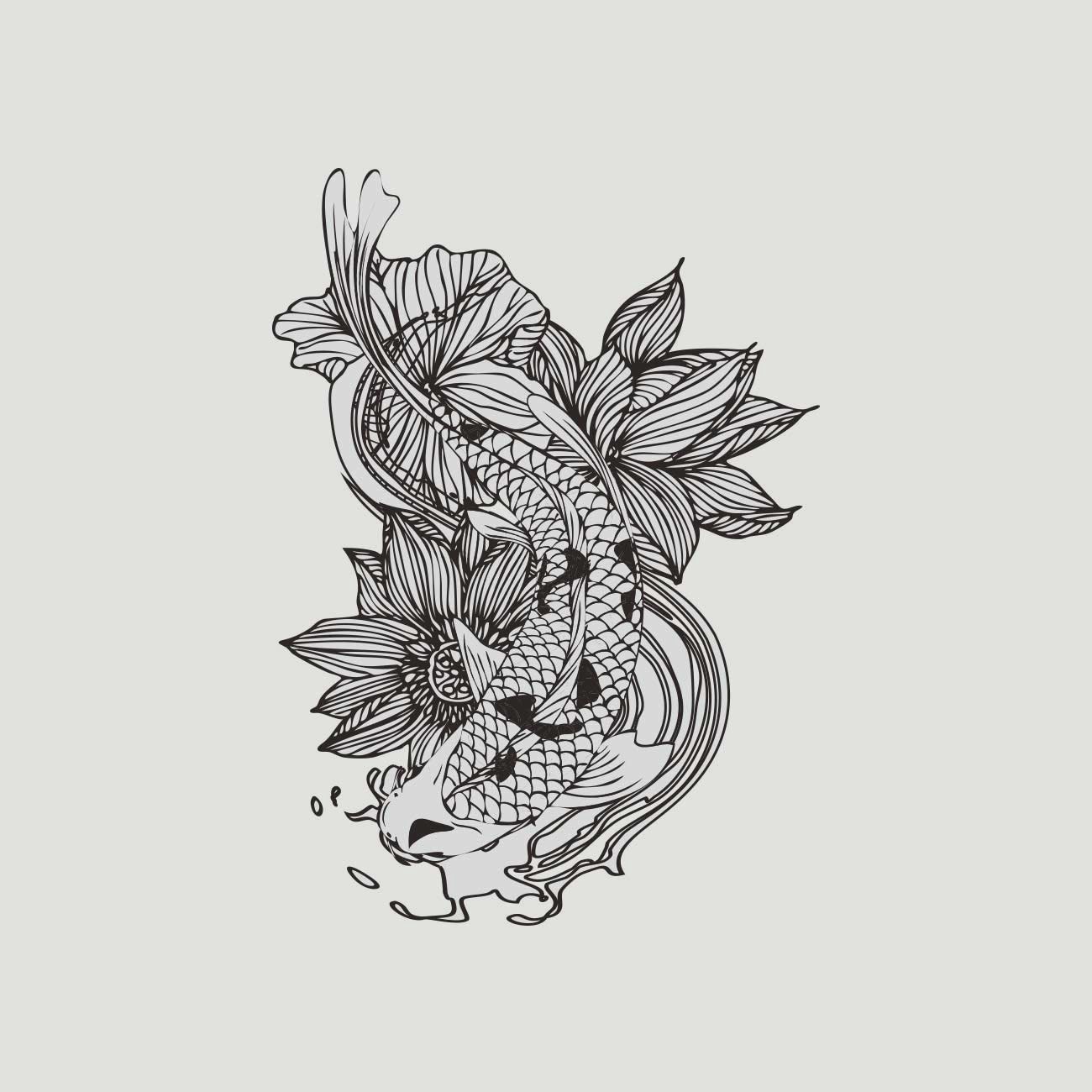 Koi & Lotus, a flash design