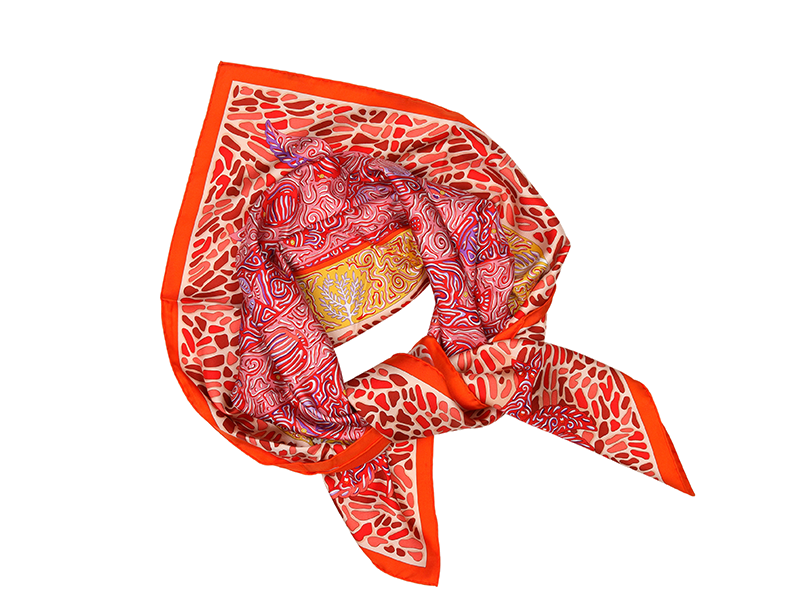 Pink Scarf