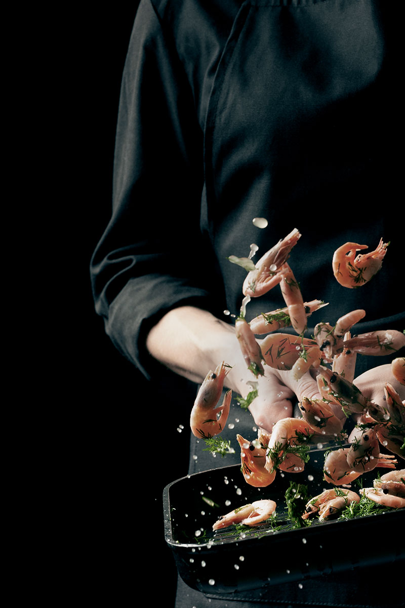 Prawns Over The Flame