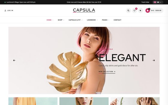Shop Home preview
