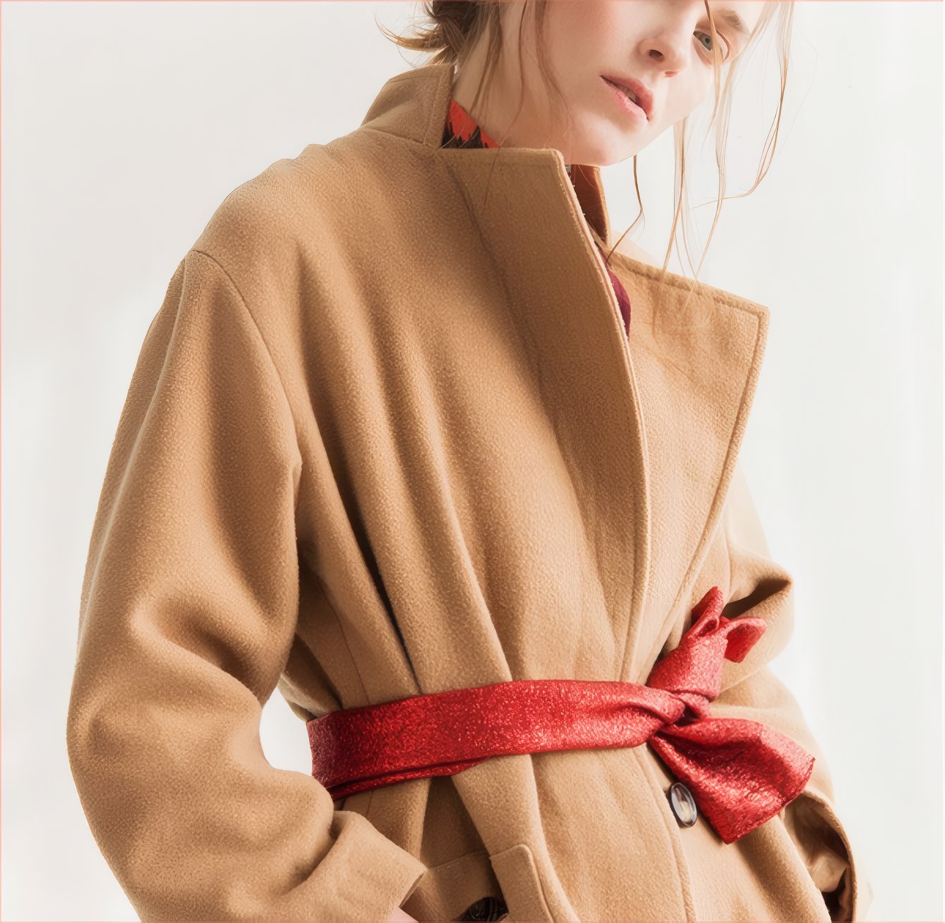 Belted Wool Coat