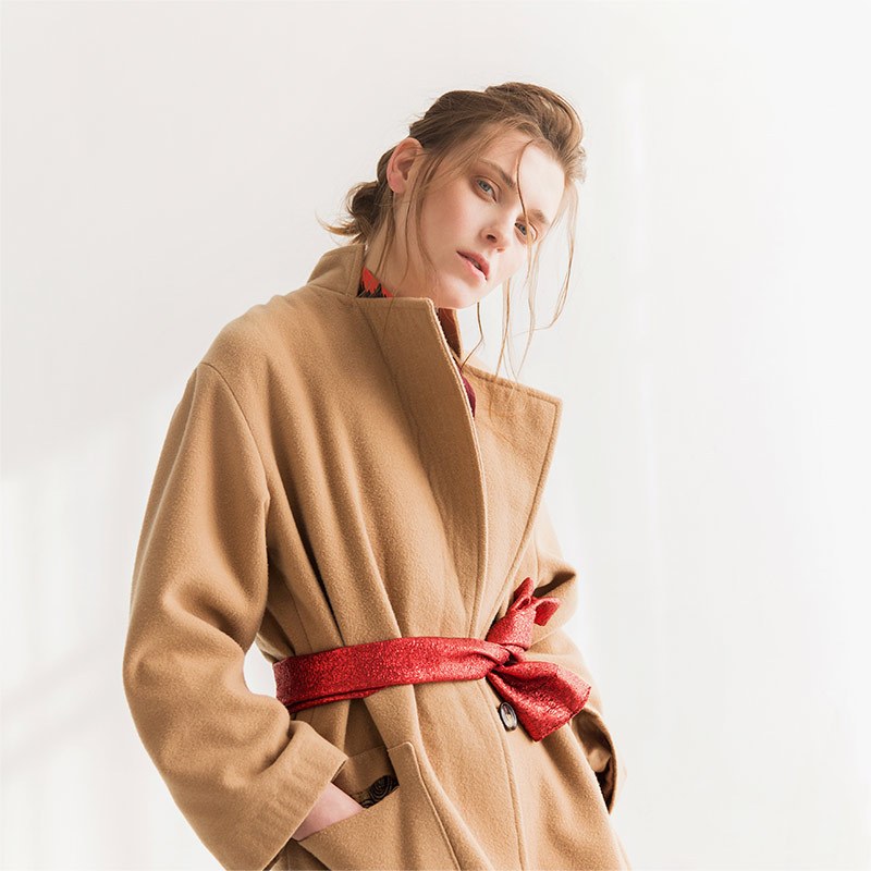 Belted Wool Coat