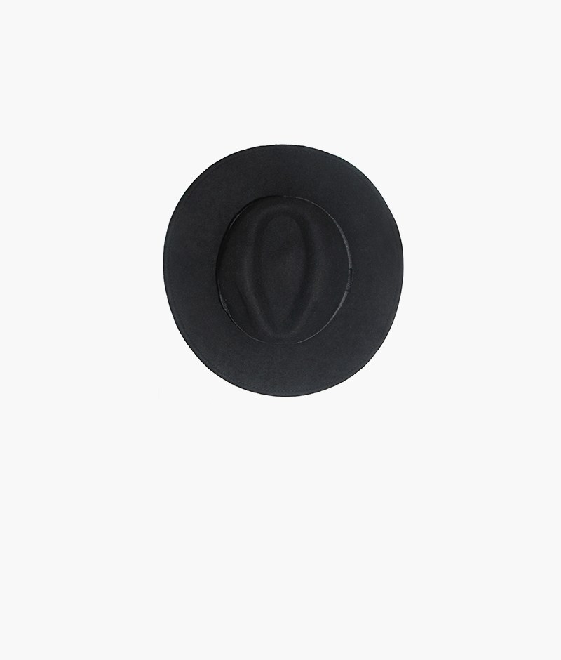 Black Felt Hat