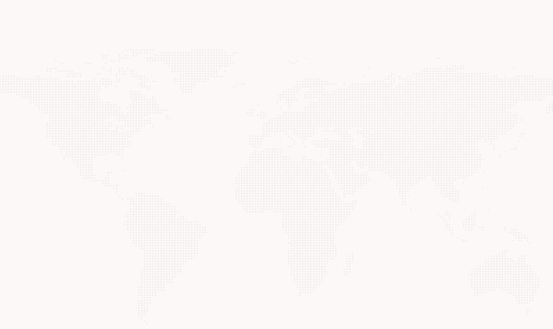 A dotted world map