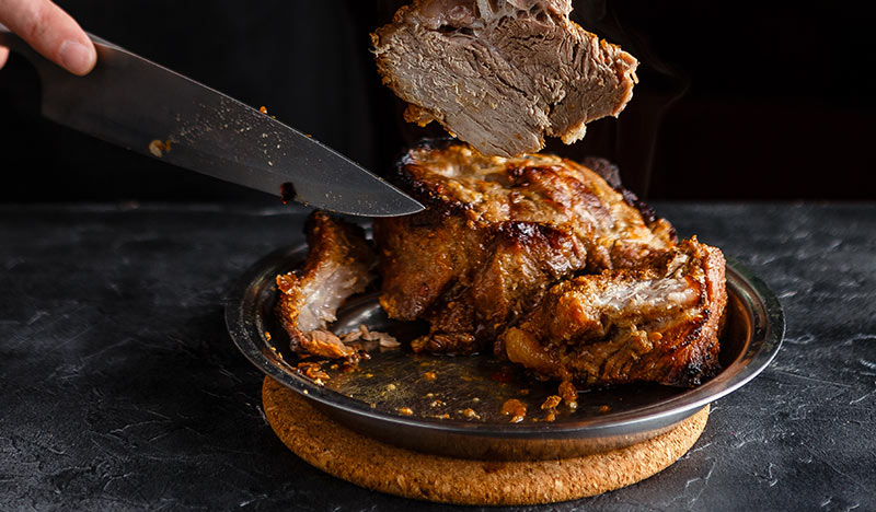 Jollof Rice, Roast Chicken