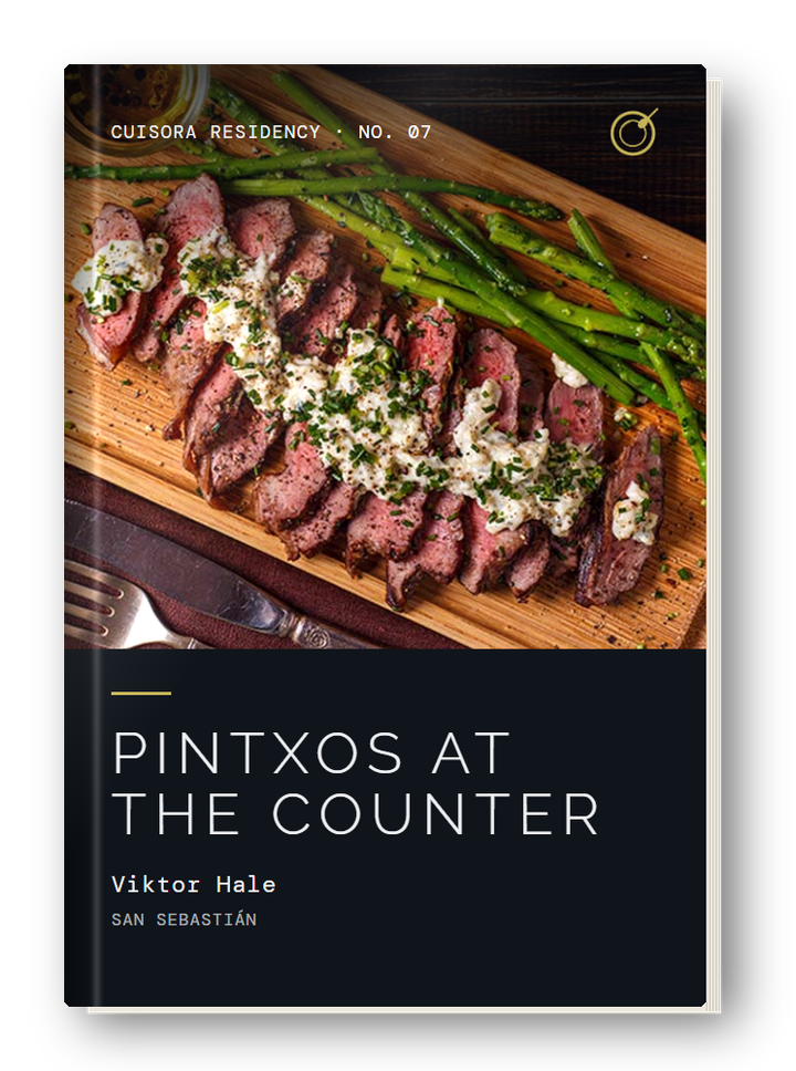 Pintxos At The Counter, by Viktor Hale