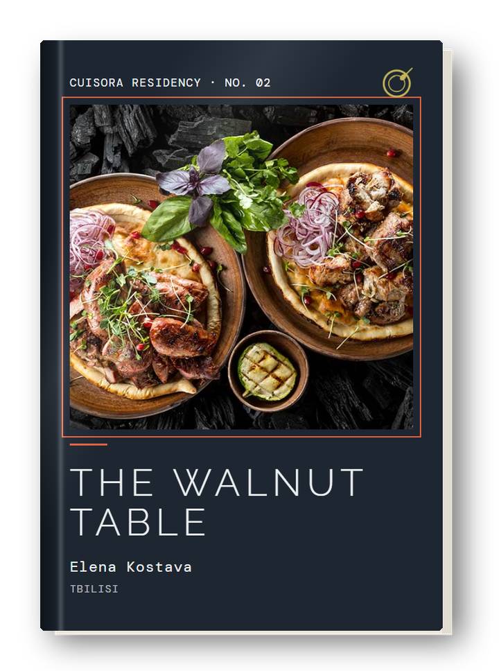 The Walnut Table, by Elena Kostava