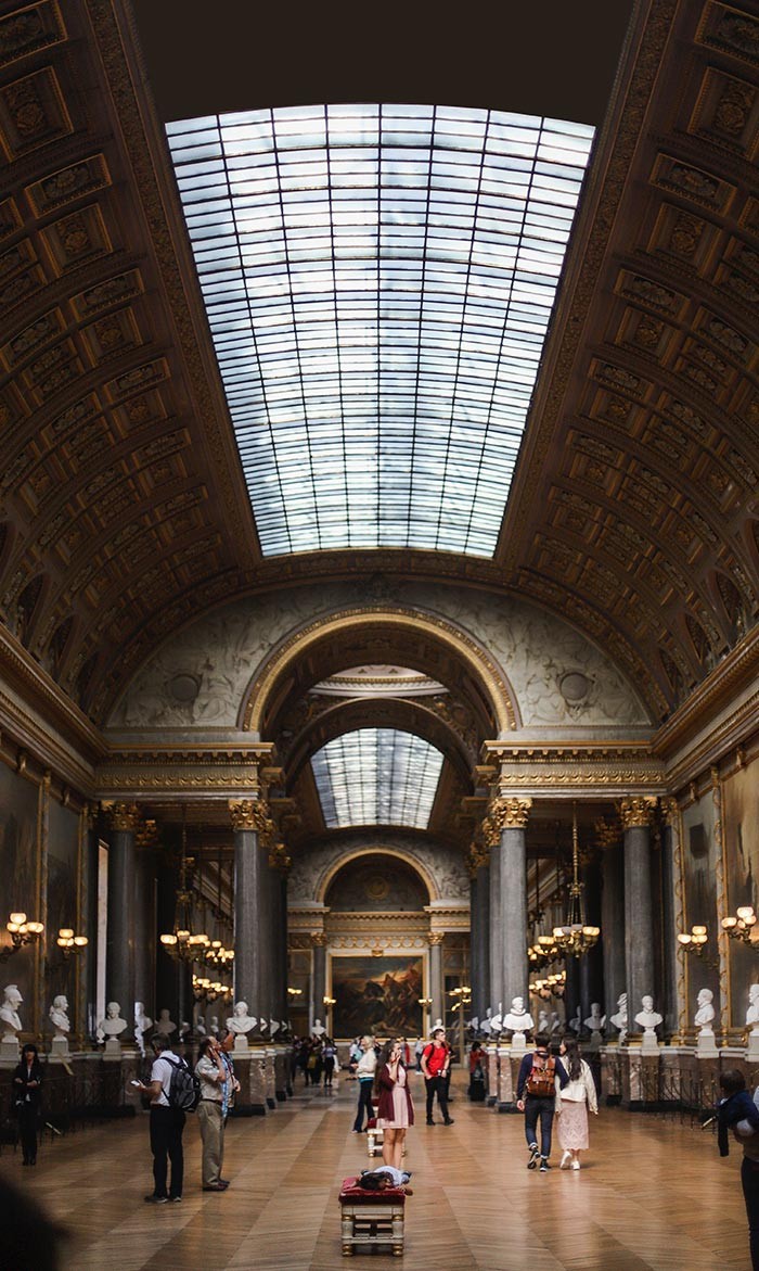The skylit Long Gallery