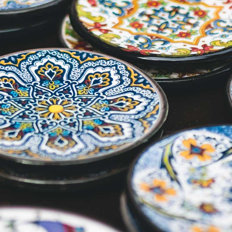 Painted Dish