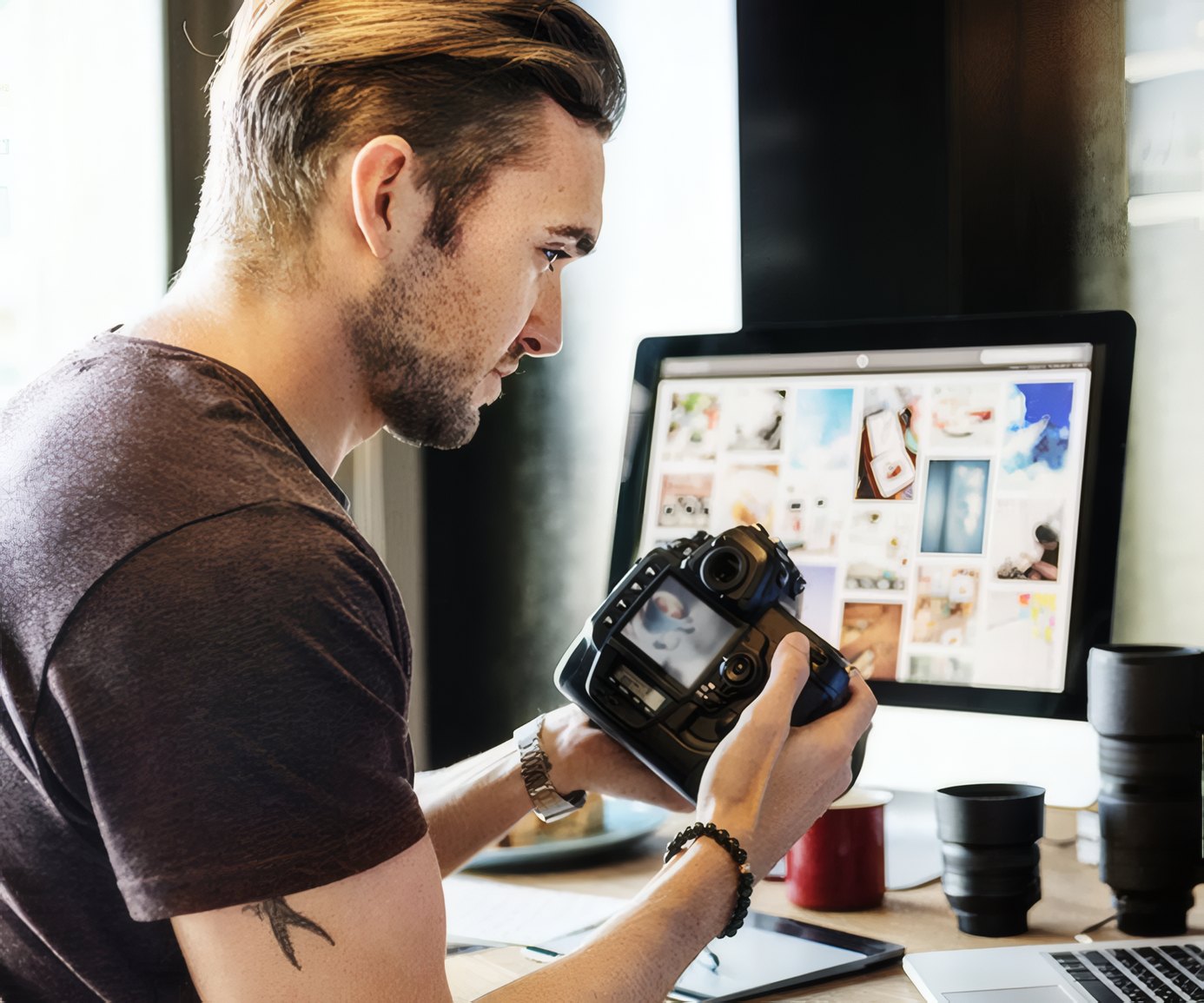 Tethered: A Day At The Digital Desk