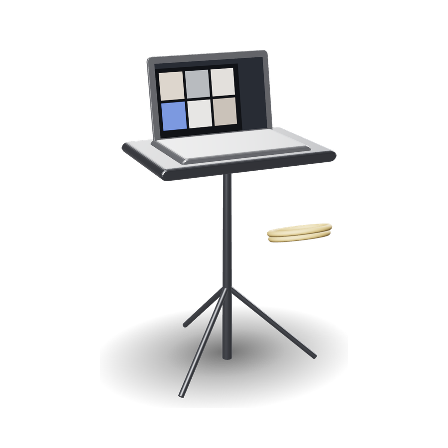 Tether Station & Laptop Cart