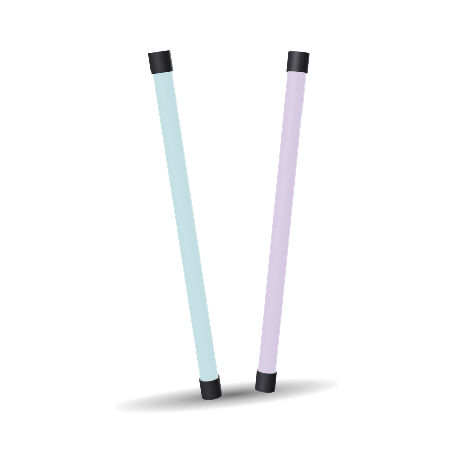RGB Light Tubes, Pair