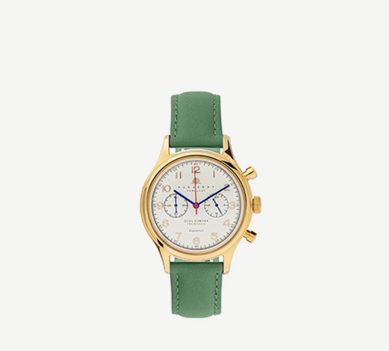 Chronograph 38, Sage Strap
