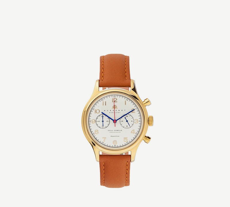 Chronograph 38, Tan Strap