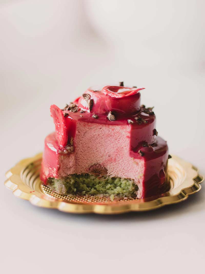 Raspberry Velvet Cake