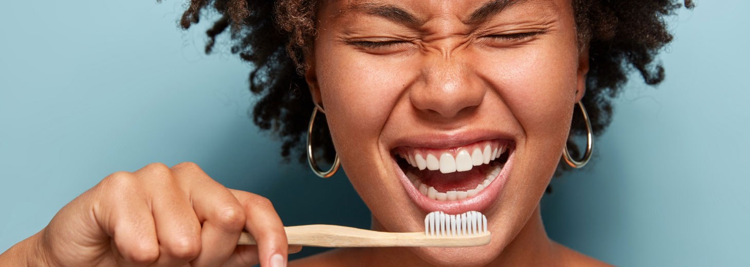 A wide, healthy smile