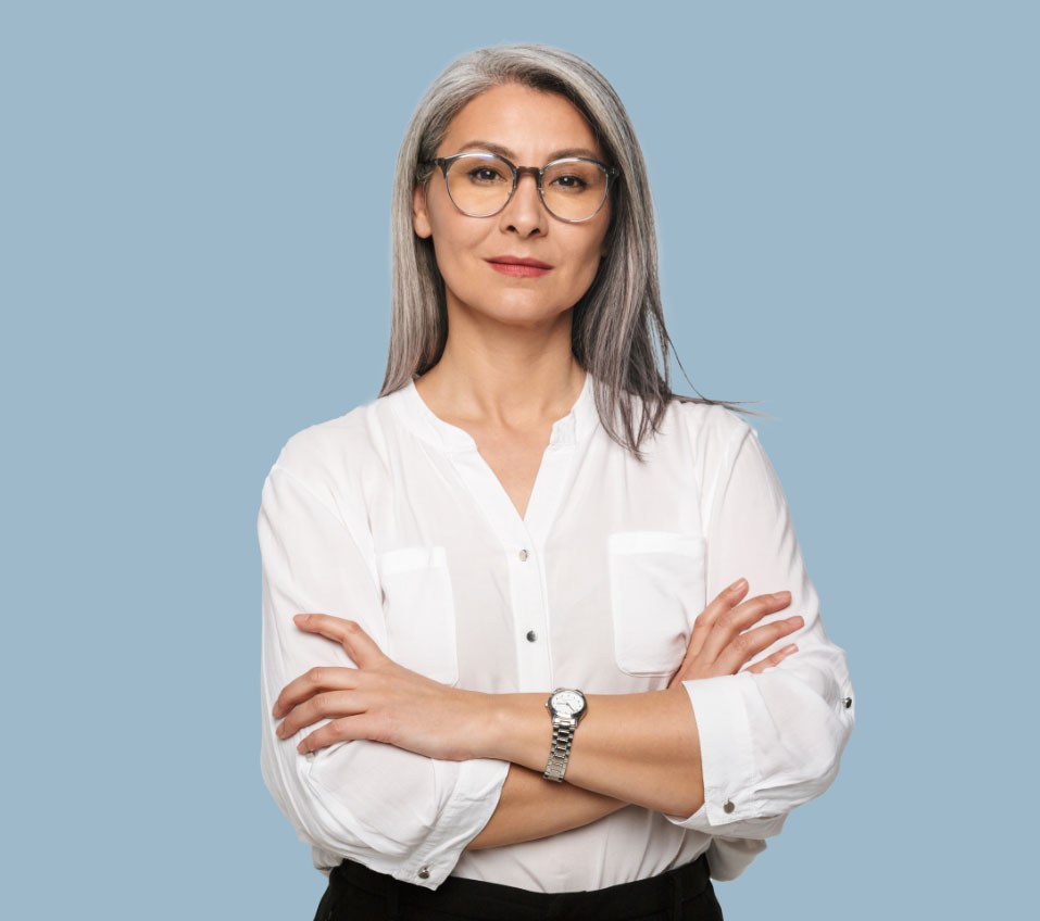 Dr. Helena Zerman with her arms crossed