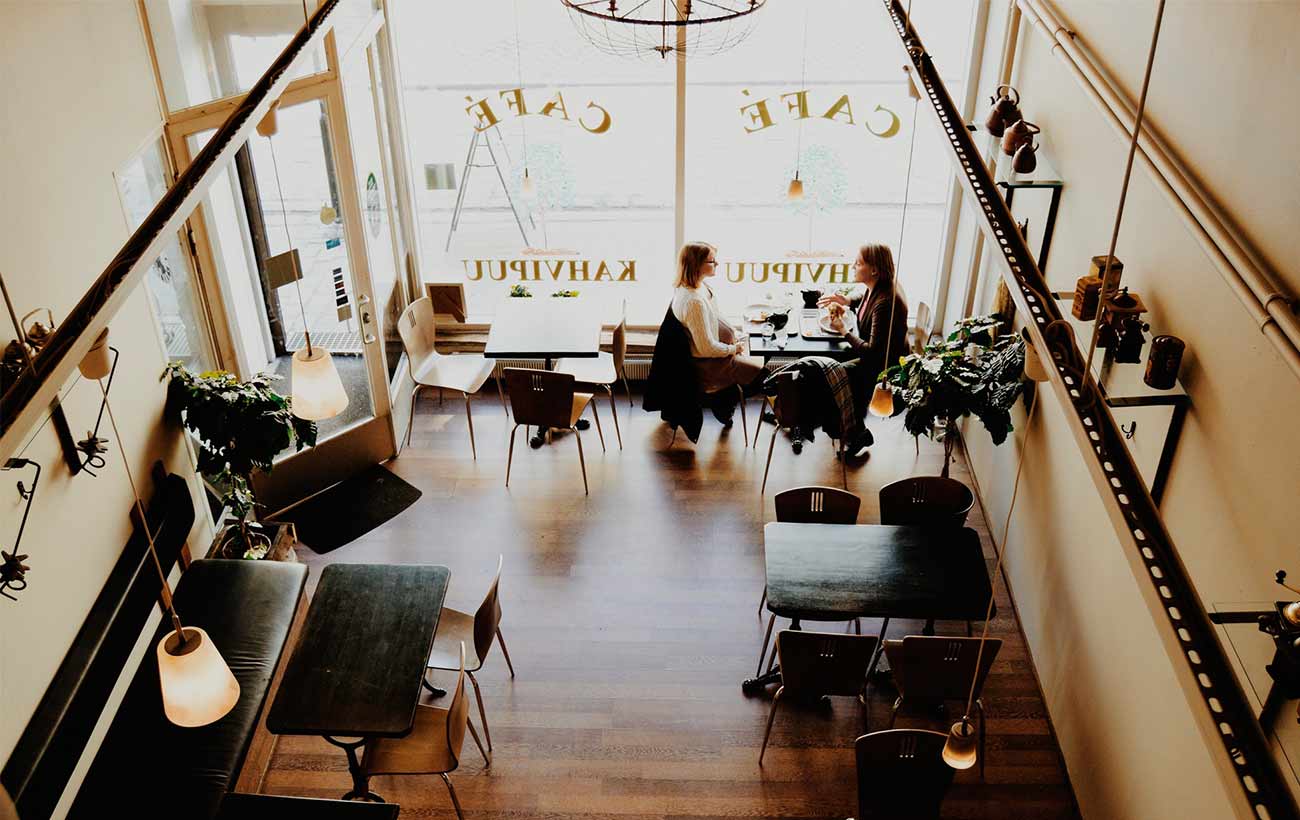 The coffee bar