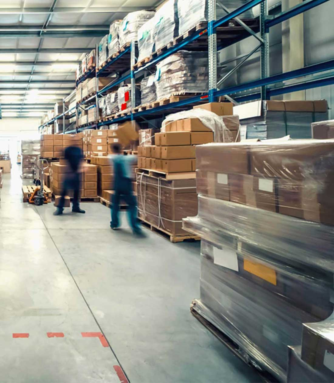 The dispatch warehouse