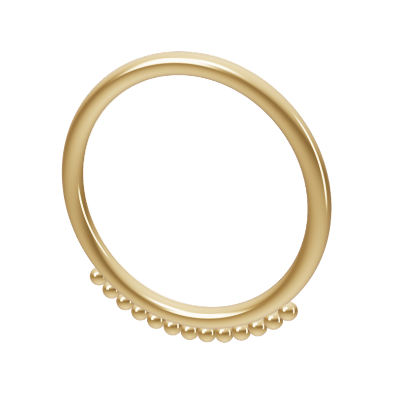 Beaded Septum Clicker
