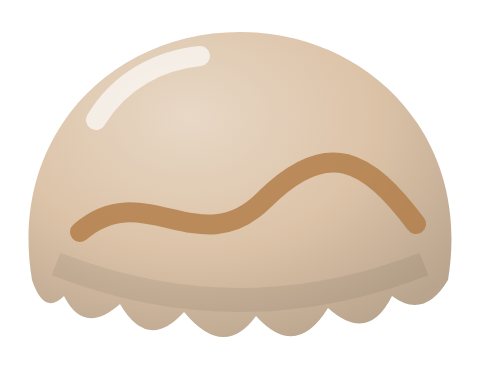 A scoop of Salted Caramel