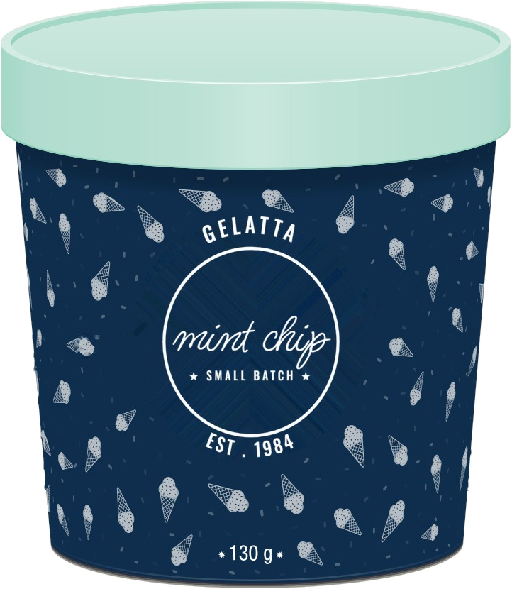 A mint chip party tub