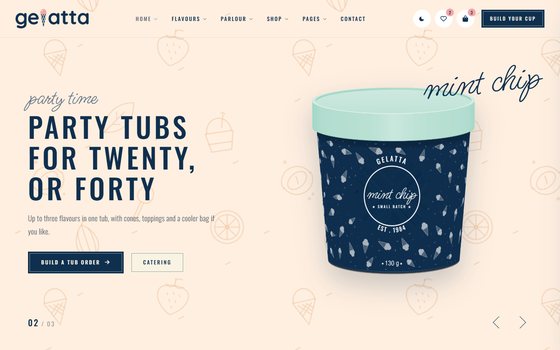 Gelato & Party Tubs preview