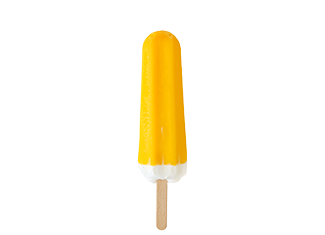 A lemon popsicle