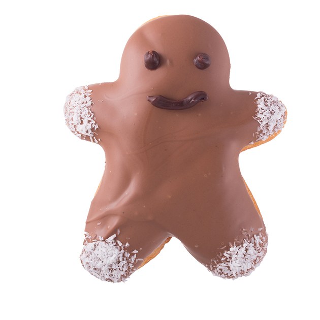 Gingerbread Donut Man