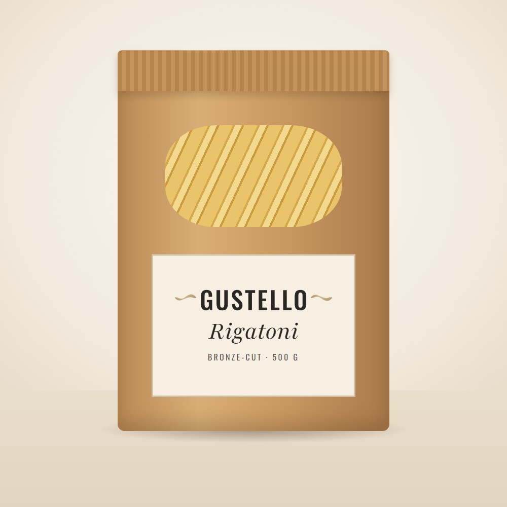Bronze-Cut Rigatoni