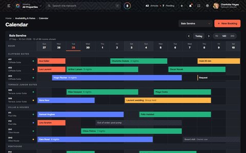 Hiboboard: Calendar