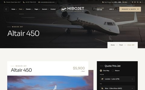 Hibojet: Jet Details