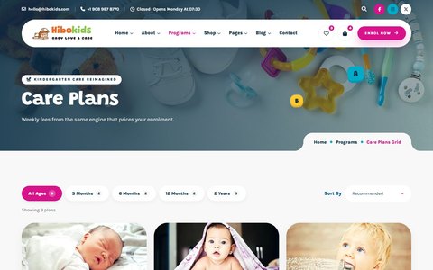Hibokids: Package Grid