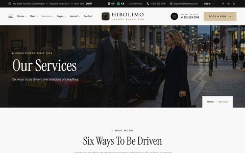 Hibolimo: Services