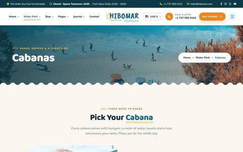 Hibomar: Cabanas