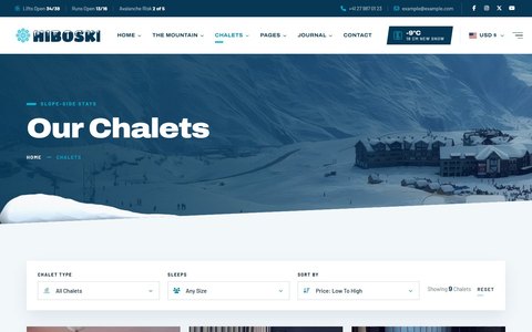 Hiboski: Chalets