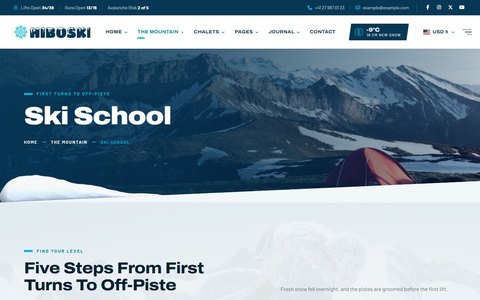 Hiboski: Ski School