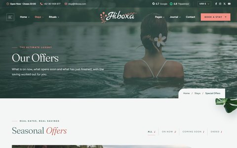 Hiboxa: Offers