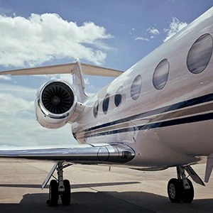 The nose and cockpit windows