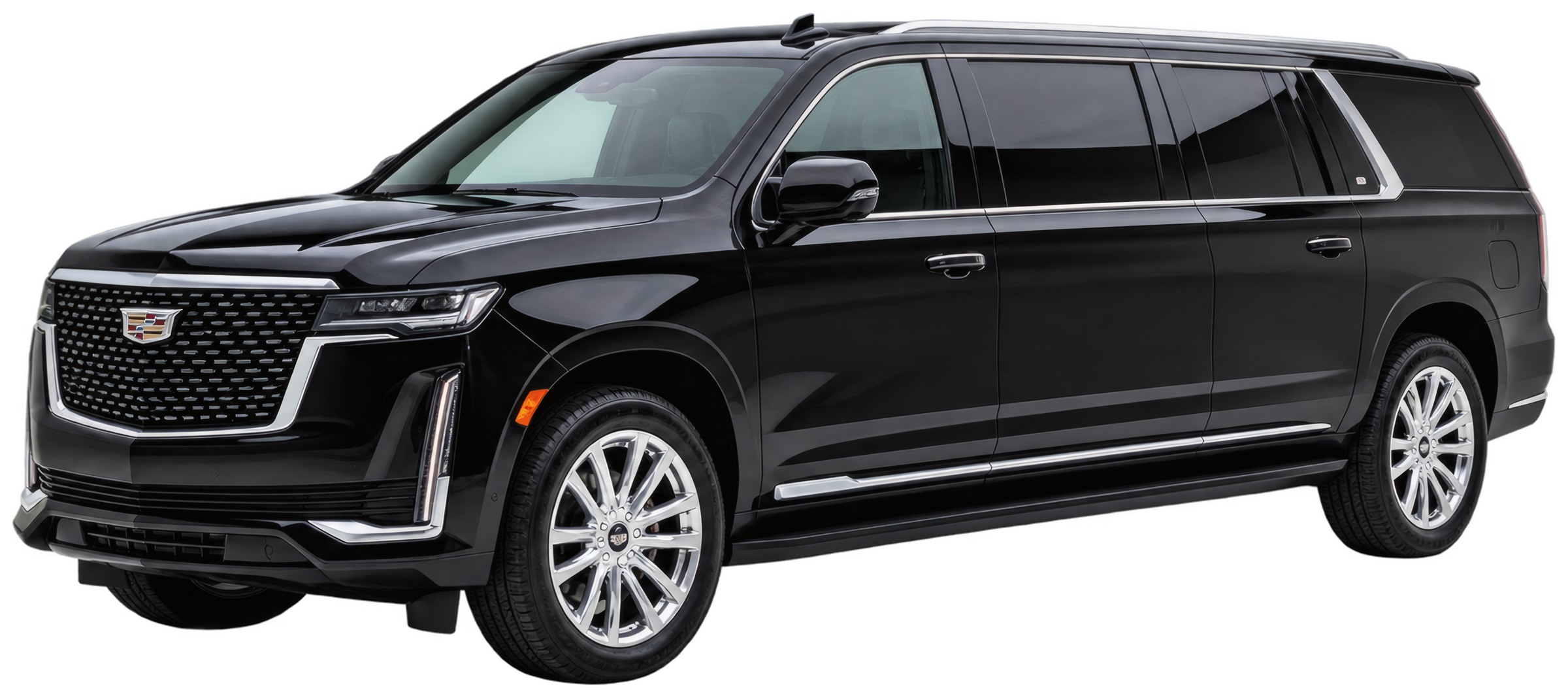 Luxury SUV, side view