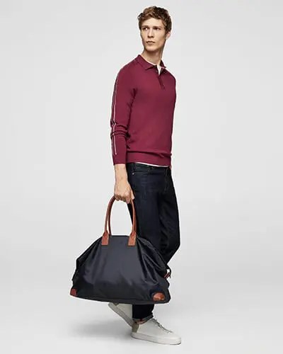 Navy Travel Holdall