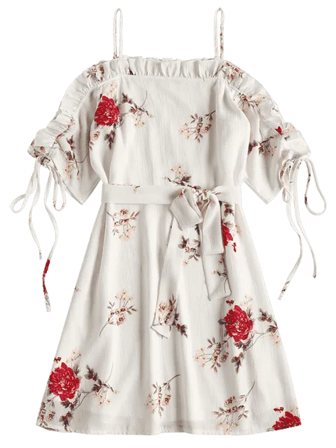 Rose Garden Tie Dress
