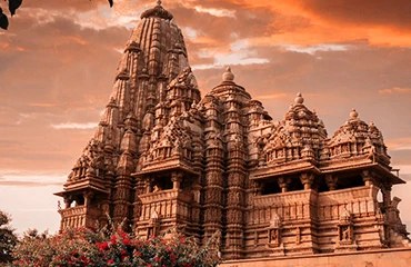The carved temples of Khajuraho