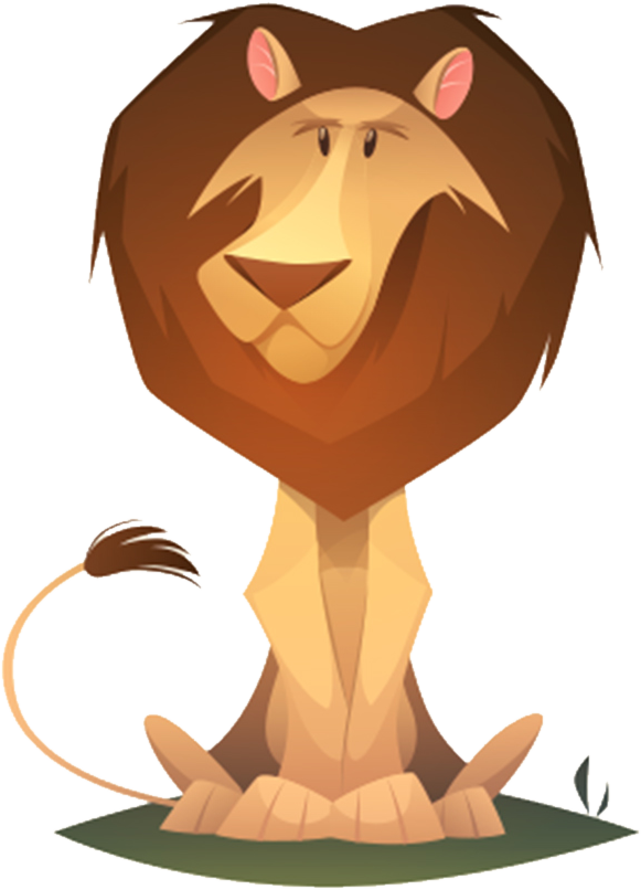 The lion from The Grand Menagerie