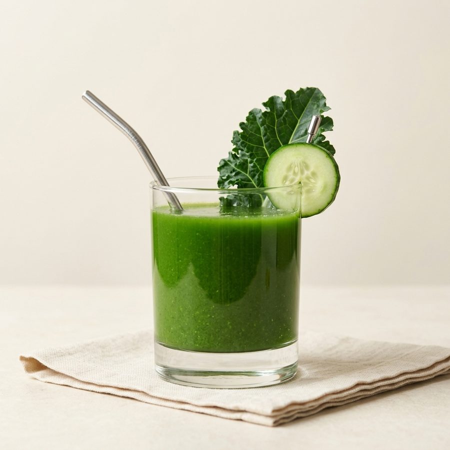 Green detox cold-pressed juice