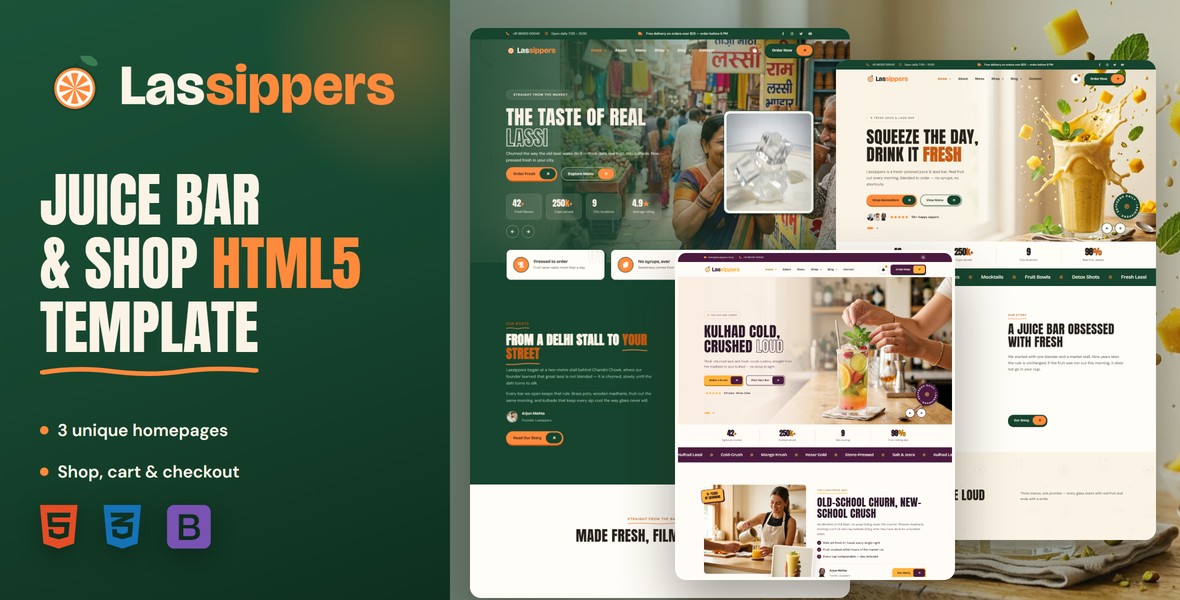 Lassippers template preview