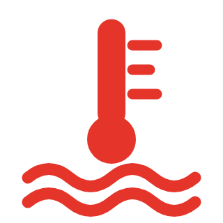 Coolant Temperature warning light